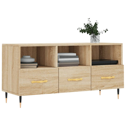 Tv-møbel Sonoma eg 102x36x50 cm træmateriale