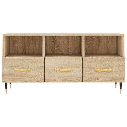 Tv-møbel Sonoma eg 102x36x50 cm træmateriale