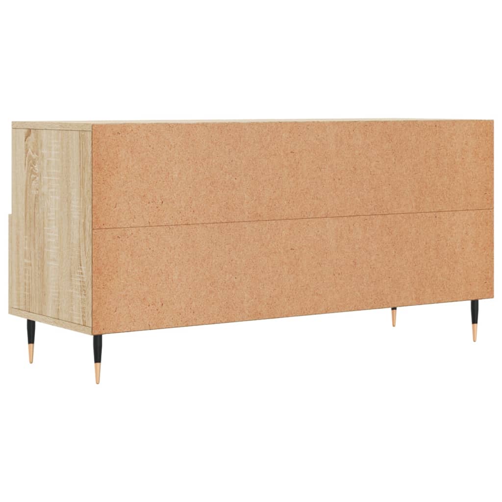 Tv-møbel Sonoma eg 102x36x50 cm træmateriale