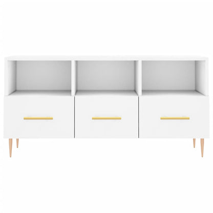 TV-Schrank Weiß 102x36x50 cm Holzwerkstoff