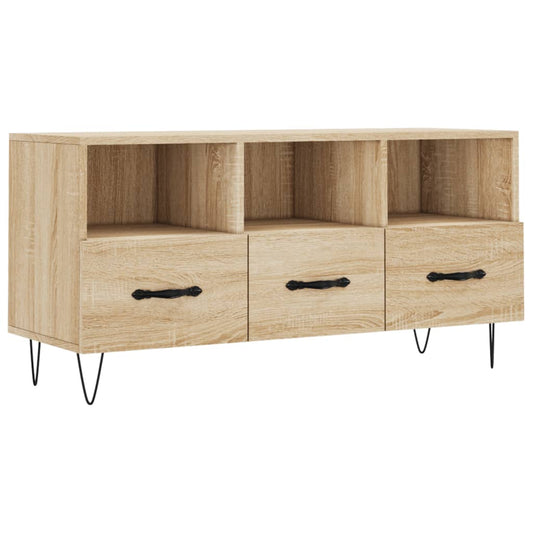 Tv-møbel Sonoma eg 102x36x50 cm træmateriale