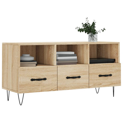 Tv-møbel Sonoma eg 102x36x50 cm træmateriale