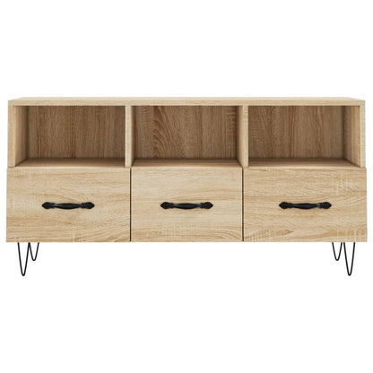 Tv-møbel Sonoma eg 102x36x50 cm træmateriale