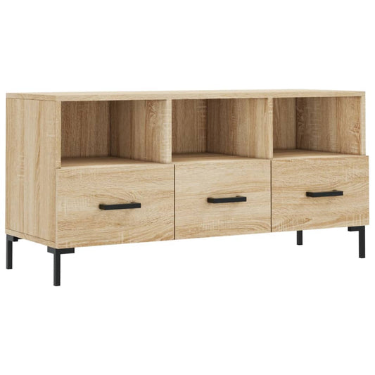 Tv-møbel Sonoma eg 102x36x50 cm træmateriale