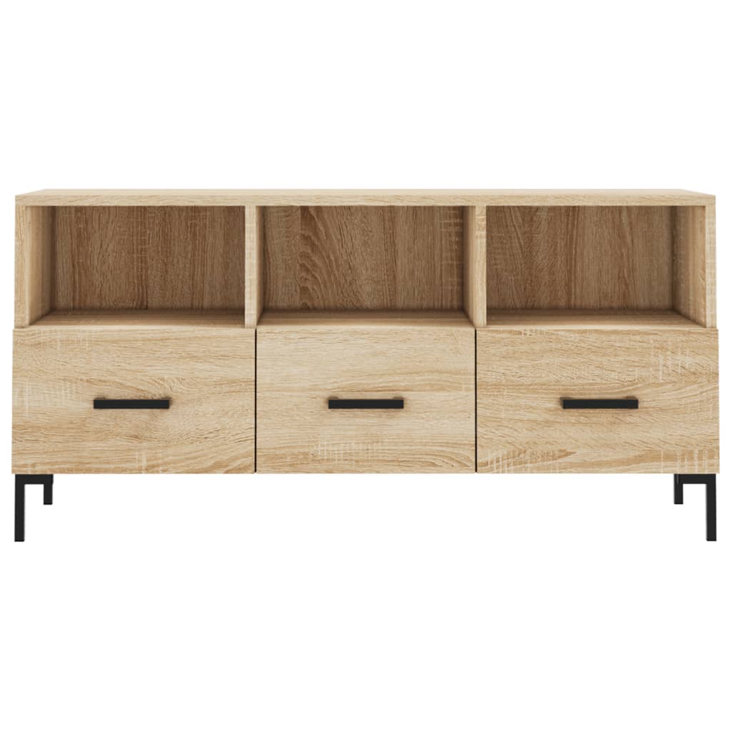 Tv-møbel Sonoma eg 102x36x50 cm træmateriale