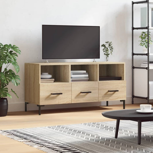 Tv-møbel Sonoma eg 102x36x50 cm træmateriale