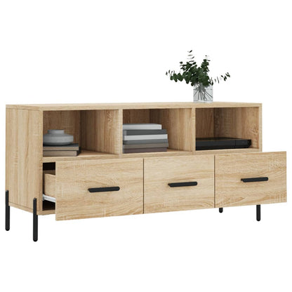 Tv-møbel Sonoma eg 102x36x50 cm træmateriale