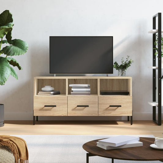 Tv-møbel Sonoma eg 102x36x50 cm træmateriale
