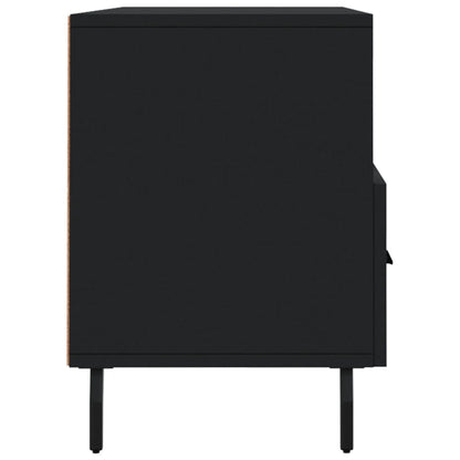 TV-skab Sort 102x36x50 cm Træ Materiale
