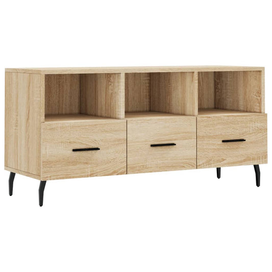 Tv-møbel Sonoma eg 102x36x50 cm træmateriale