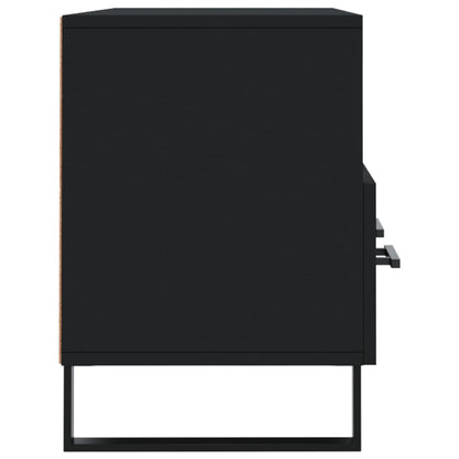 TV-skab Sort 102x36x50 cm Træ Materiale