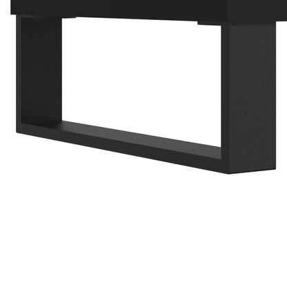 TV-skab Sort 102x36x50 cm Træ Materiale