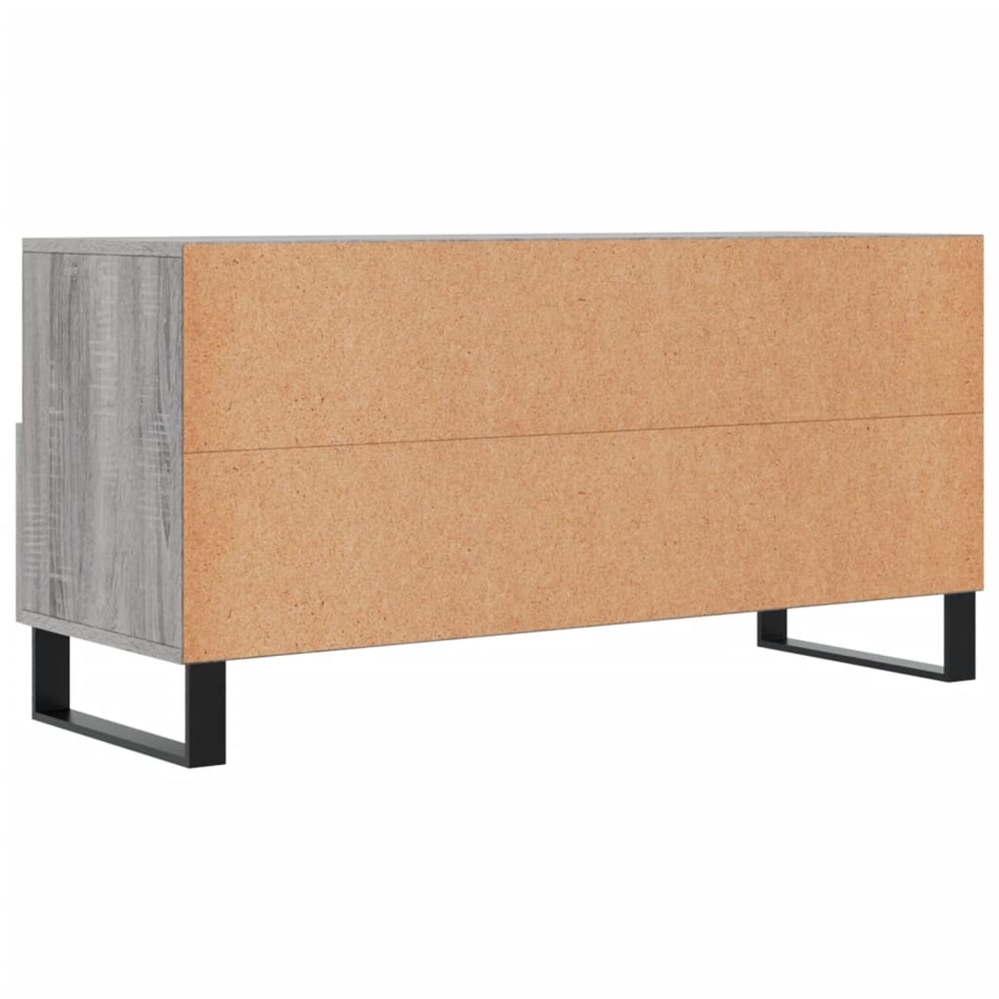 TV-skab Grå Sonoma 102x36x50 cm Træ Materiale