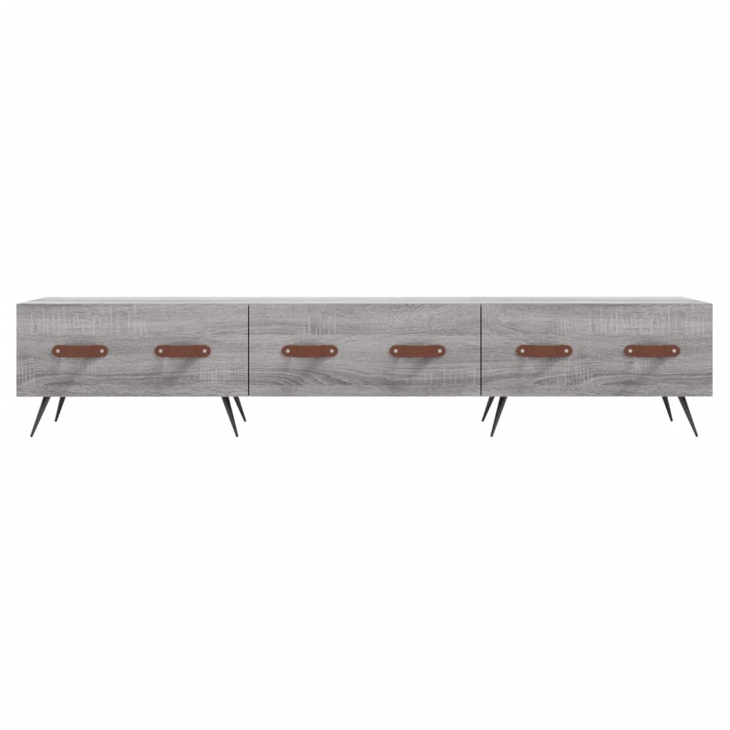 TV-Schrank Grau Sonoma 150x36x30 cm Holzwerkstoff