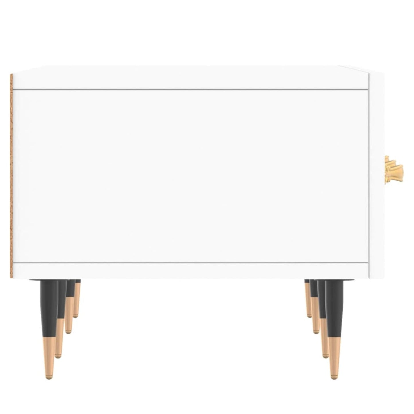 TV-skab Hvid 150x36x30 cm Træ Materiale