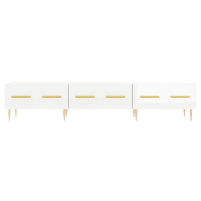 TV-Schrank Hochglanz-Weiß 150x36x30 cm Holzwerkstoff