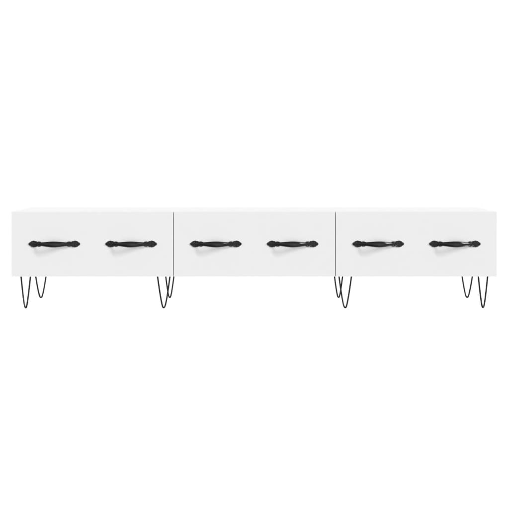 TV-Schrank Weiß 150x36x30 cm Holzwerkstoff