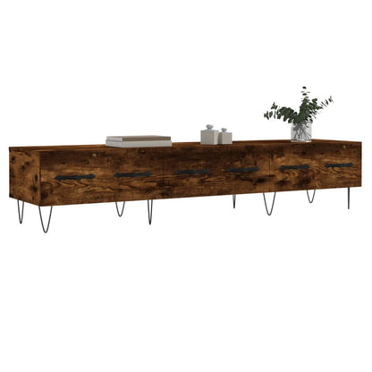 TV-Schrank Räuchereiche 150x36x30 cm Holzwerkstoff