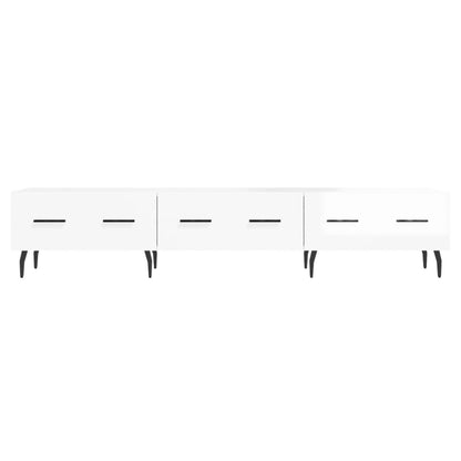 TV-Schrank Hochglanz-Weiß 150x36x30 cm Holzwerkstoff