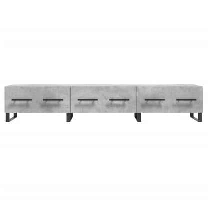 TV-Schrank Betongrau 150x36x30 cm Holzwerkstoff