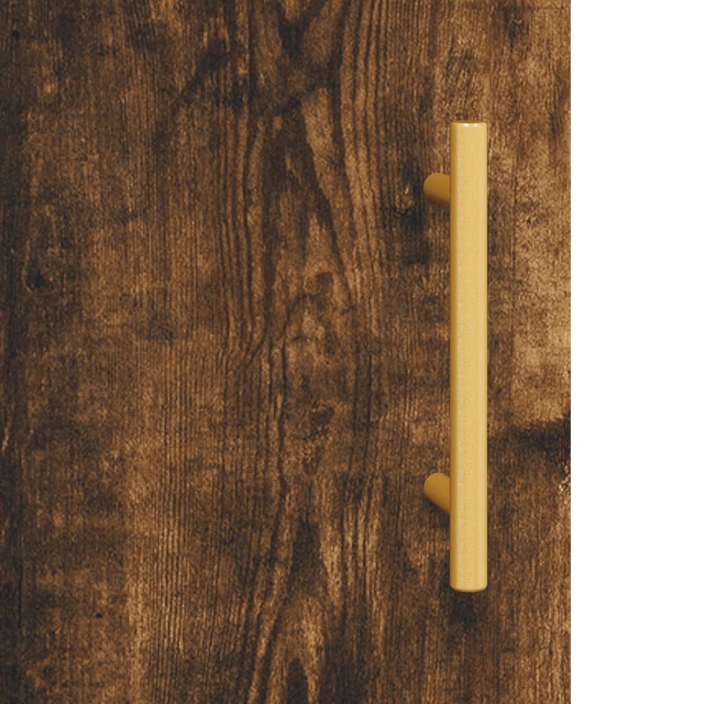 Schreibtisch Räuchereiche 140x50x75 cm Holzwerkstoff