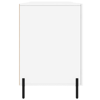 Schreibtisch Weiß 140x50x75 cm Holzwerkstoff