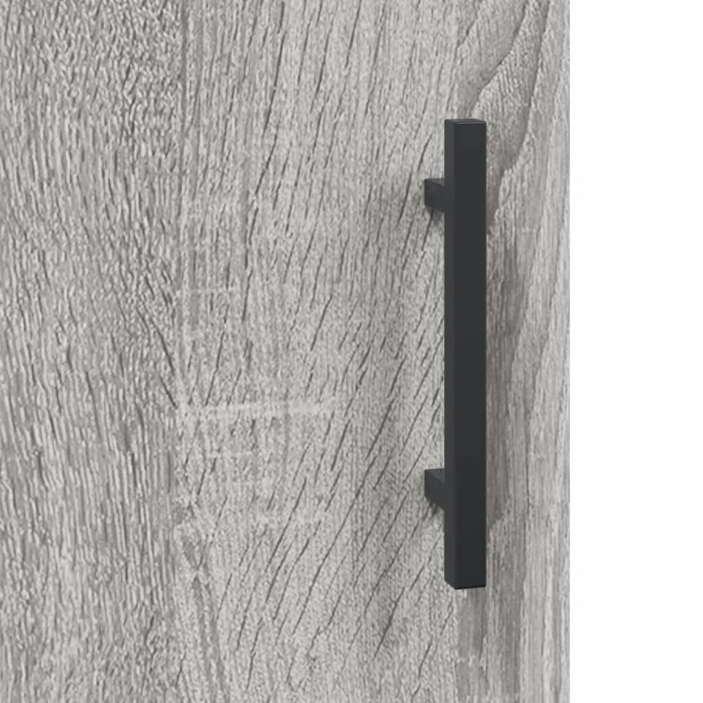 Schreibtisch Grau Sonoma 140x50x75 cm Holzwerkstoff