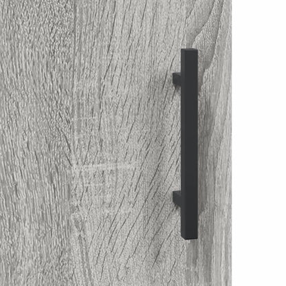 Schreibtisch Grau Sonoma 140x50x75 cm Holzwerkstoff