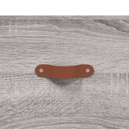 Wand-Nachttisch Grau Sonoma 35x35x20 cm