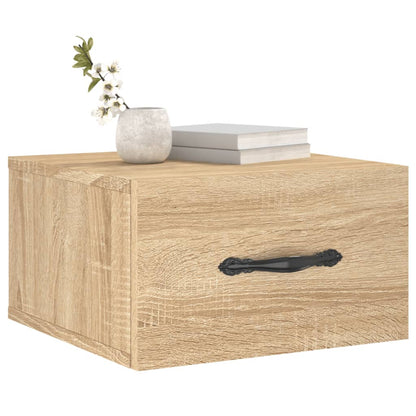Wand-Nachttisch Sonoma-Eiche 35x35x20 cm