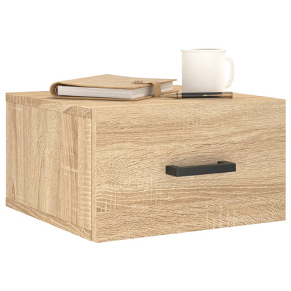 Wand-Nachttisch Sonoma-Eiche 35x35x20 cm