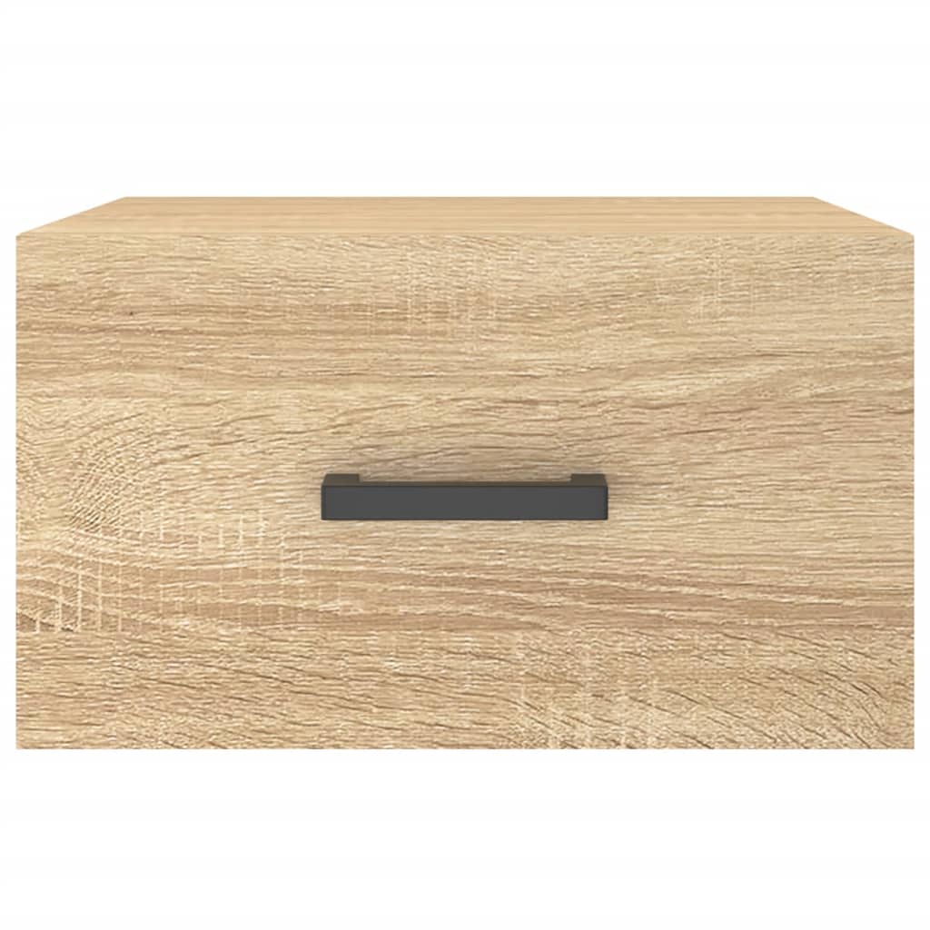 Wand-Nachttisch Sonoma-Eiche 35x35x20 cm