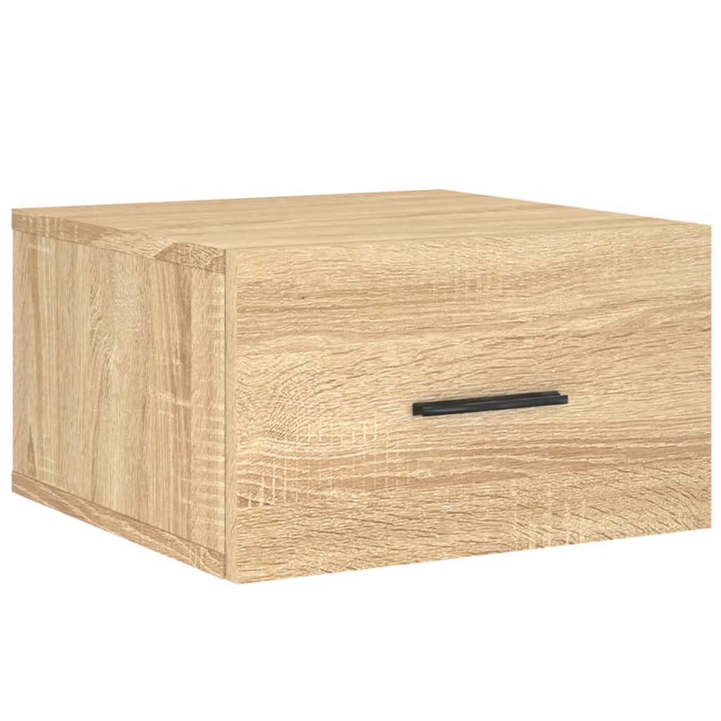 Wand-Nachttisch Sonoma-Eiche 35x35x20 cm