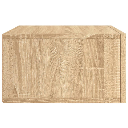Wand-Nachttisch Sonoma-Eiche 35x35x20 cm