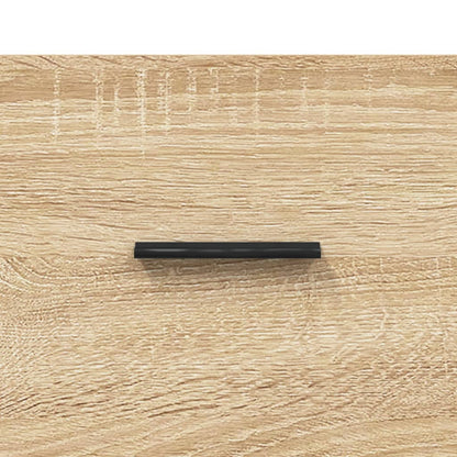 Wand-Nachttisch Sonoma-Eiche 35x35x20 cm