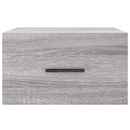 Wand-Nachttisch Grau Sonoma 35x35x20 cm