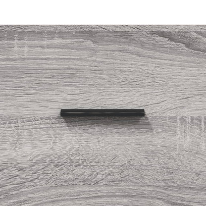 Wand-Nachttisch Grau Sonoma 35x35x20 cm
