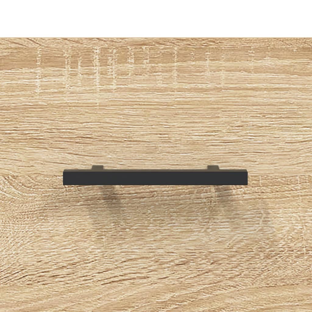 Wand-Nachttisch Sonoma-Eiche 35x35x20 cm