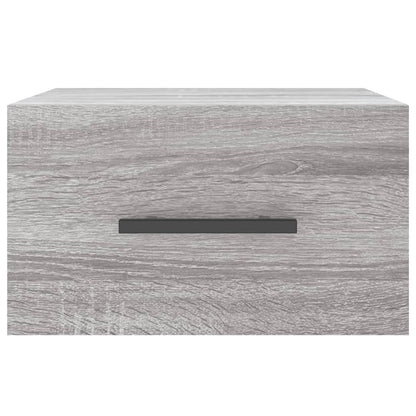 Wand-Nachttisch Grau Sonoma 35x35x20 cm