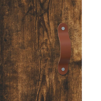 Wandschrank Räuchereiche 60x31x70 cm Holzwerkstoff