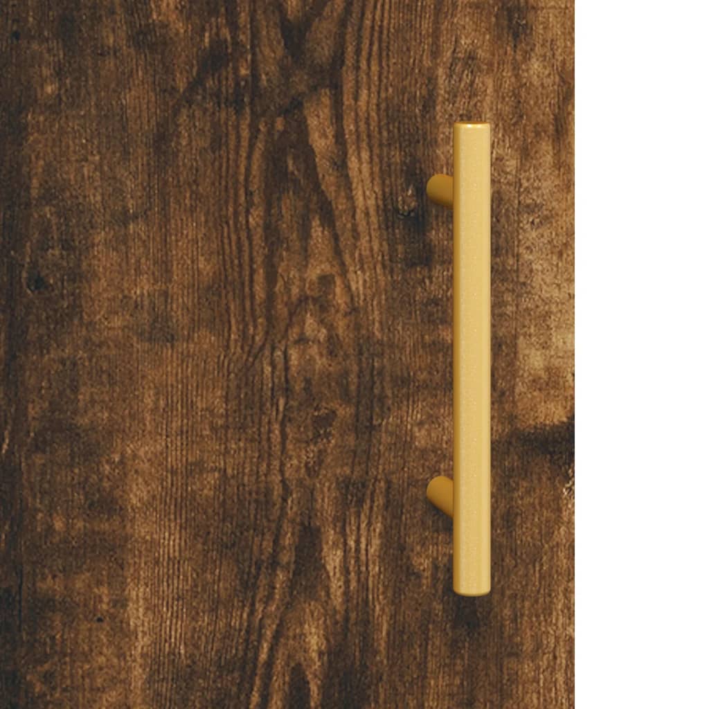 Wandschrank Räuchereiche 60x31x70 cm Holzwerkstoff
