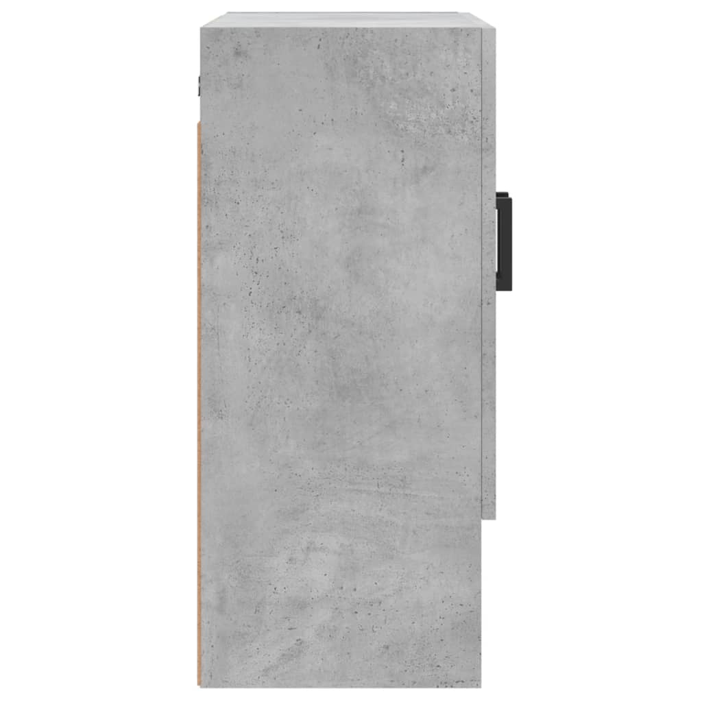 Wandschrank Betongrau 60x31x70 cm Holzwerkstoff