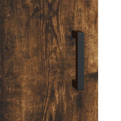 Wandschrank Räuchereiche 60x31x70 cm Holzwerkstoff