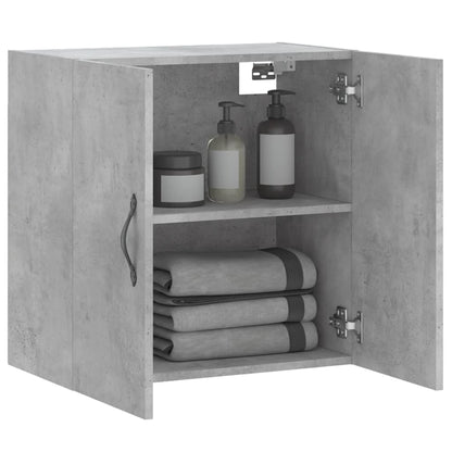 Wandschrank Betongrau 60x31x60 cm Holzwerkstoff