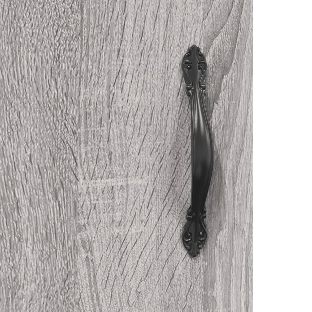 Wandschrank Grau Sonoma 60x31x60 cm Holzwerkstoff