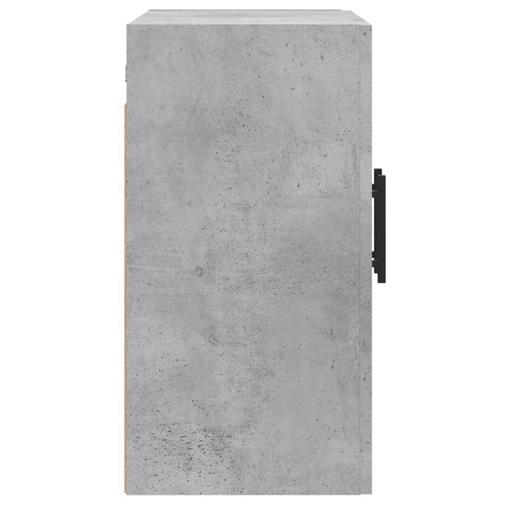 Wandschrank Betongrau 60x31x60 cm Holzwerkstoff