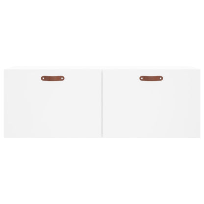 Wandschrank Weiß 100x36,5x35 cm Holzwerkstoff