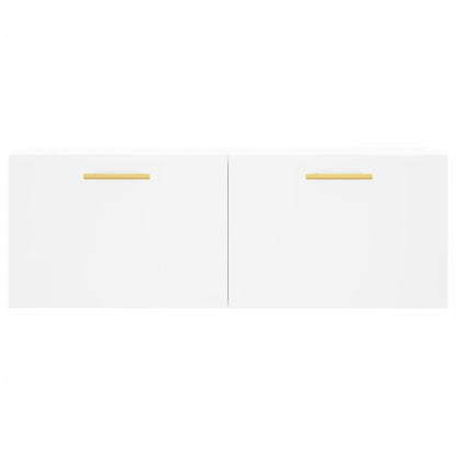 Wandschrank Weiß 100x36,5x35 cm Holzwerkstoff