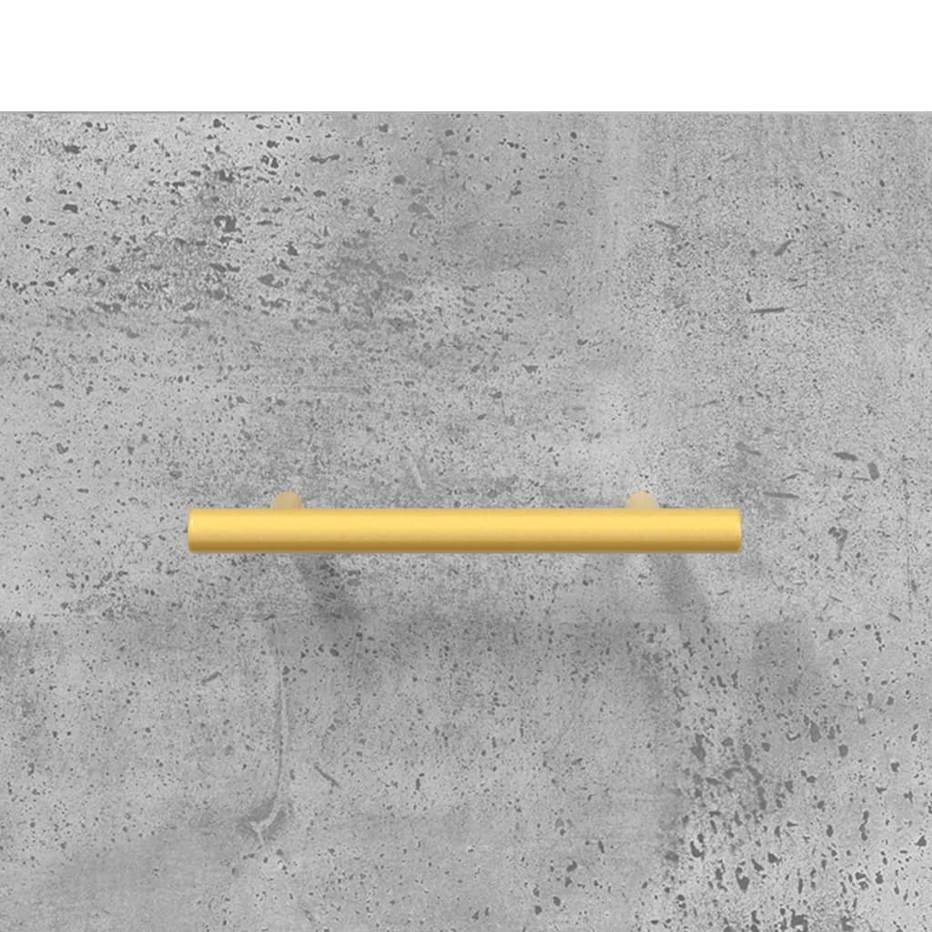 Wandschrank Betongrau 100x36,5x35 cm Holzwerkstoff