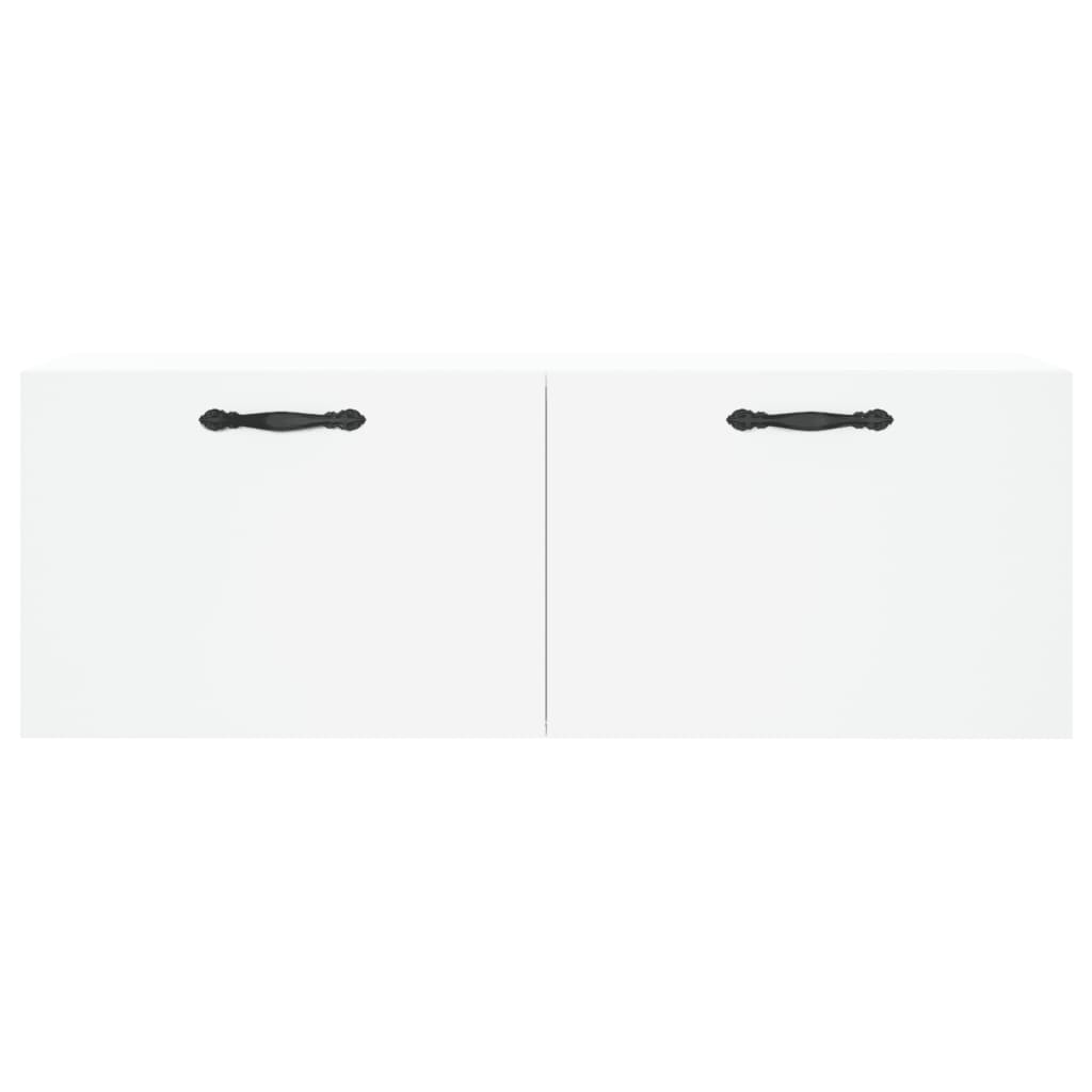 Wandschrank Weiß 100x36,5x35 cm Holzwerkstoff